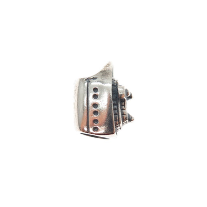 CHAMILIA 925 Sterling Silver Cruise Ship Slide Bead Charm