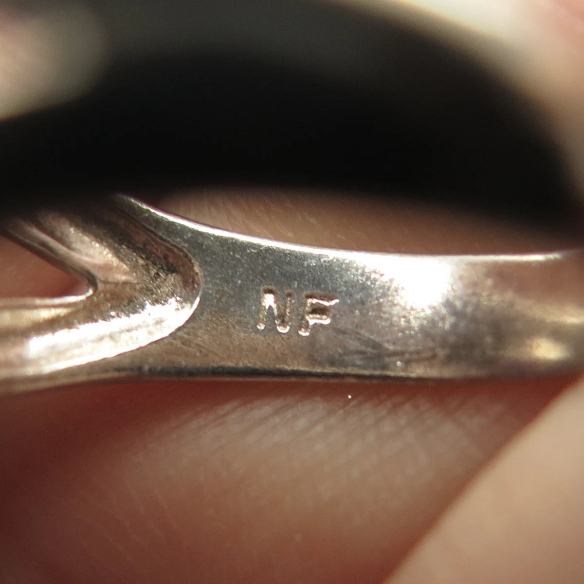 925 Sterling Silver Vintage Chapal Zenray Modernist Ring Size 6