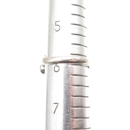 925 Sterling Silver 2-Tone Real Diamond Accent He Walks w/ Me Cross Ring Size 6