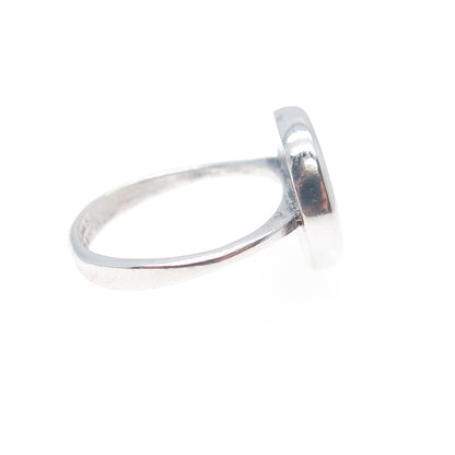 ED LEVIN 14K Gold 925 Sterling Silver Vintage Ancient Coin Ring Size 8.5