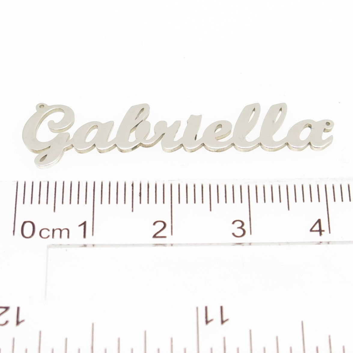 925 Sterling Silver "Gabriella" Personalized Centerpiece Pendant