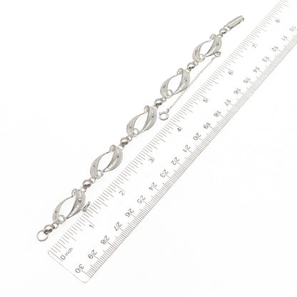 Sorrento 925 Sterling Silver Vintage Filigree Bracelet 7"