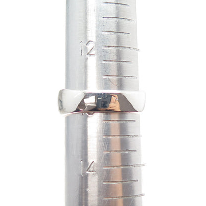 925 Sterling Silver Real Round-Cut Black Diamond Ring Size 13