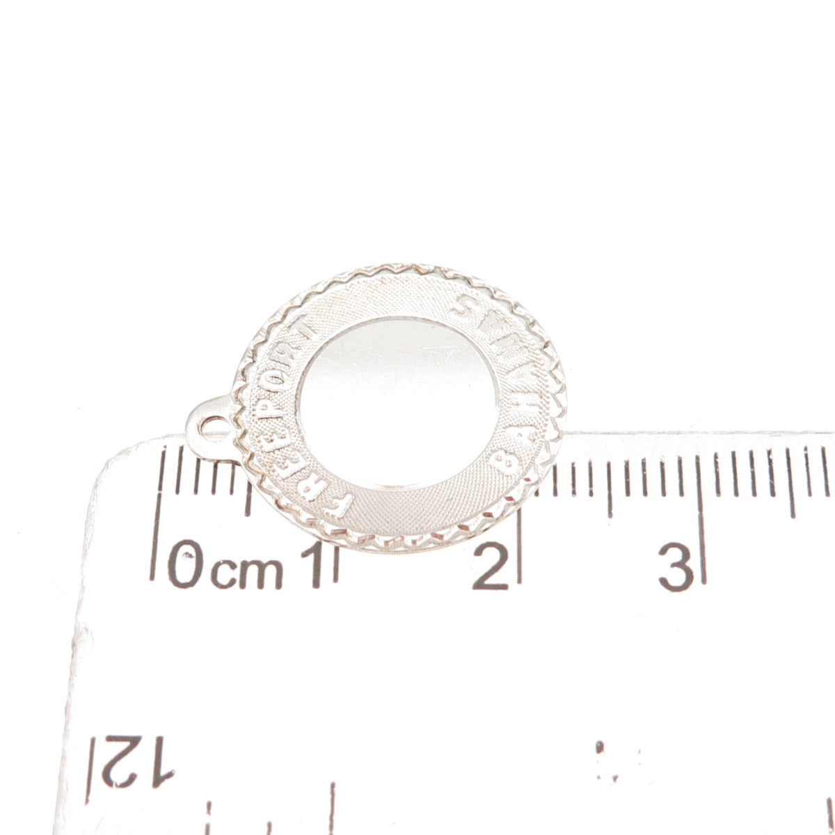 Sasco 925 Sterling Silver Vintage Freeport Bahamas Charm Pendant