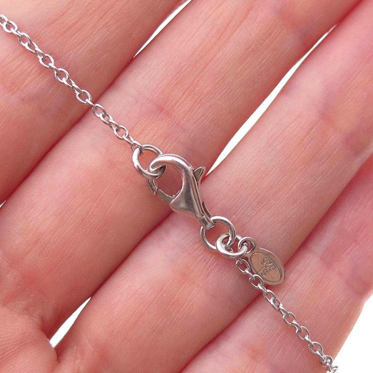 925 Sterling Real Turquoise & Tanzanite Circle of Life Cable Chain Necklace 18"