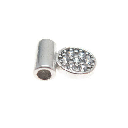 NOMINATION 925 Sterling Silver Round-Cut C Z SeiMia Minimalist Slide Pendant