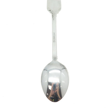 DAVID ANDERSEN 830S Silver Antique Norway Oslo States & Cities Coffee Spoon