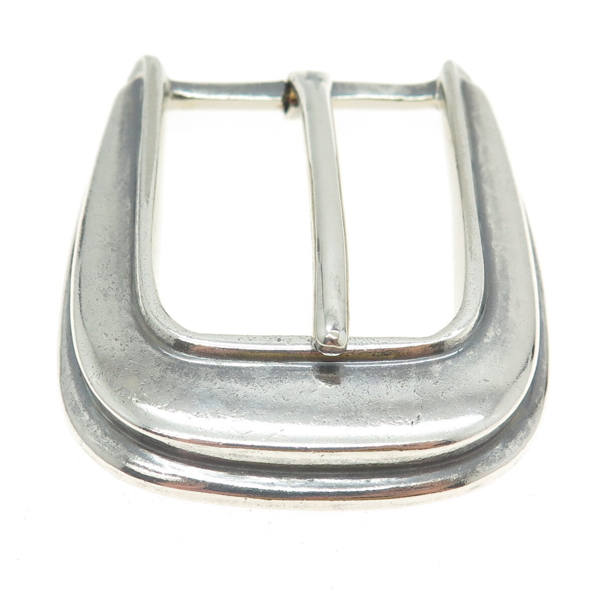 PATRICIA VON MUSULIN 925 Sterling Silver Vintage Modernist Belt Buckle