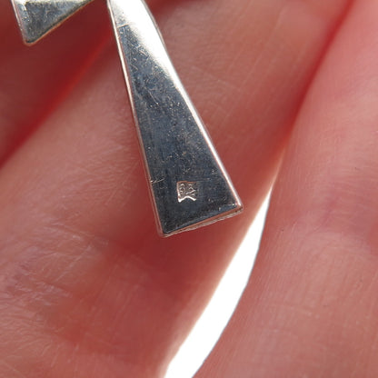 800 Silver Vintage Egyptian Ankh Charm Pendant