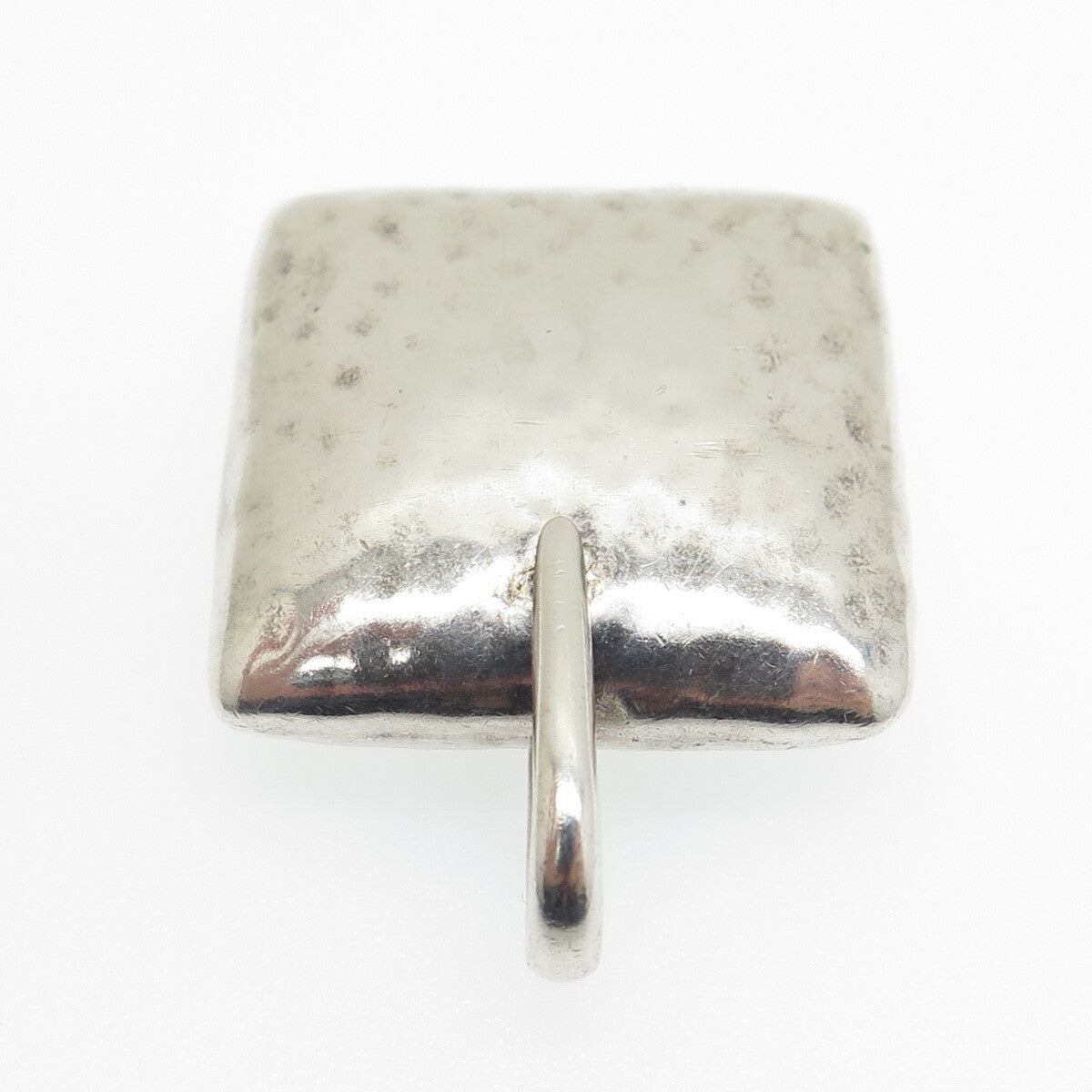SILPADA 925 Sterling Silver Vintage Hammered Finish Modernist Pendant