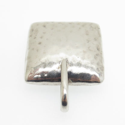 SILPADA 925 Sterling Silver Vintage Hammered Finish Modernist Pendant