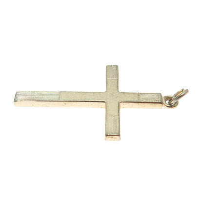 1/20 12K Gold Filled Antique Cross Engraved Pendant