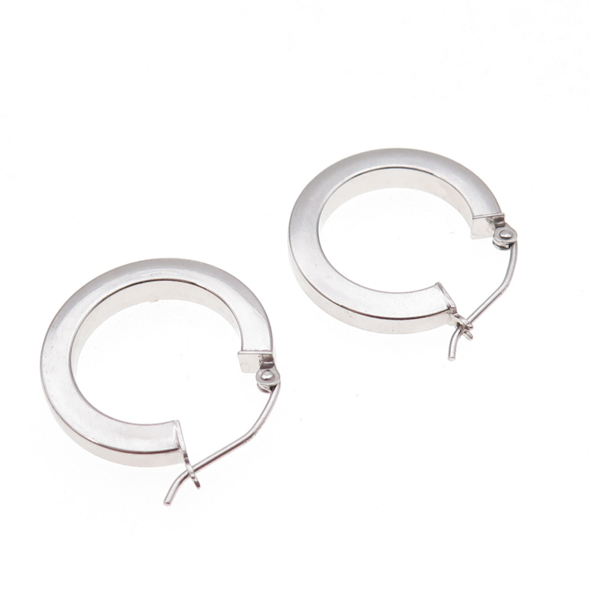 925 Sterling Silver Hoop Earrings