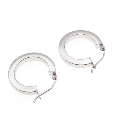 925 Sterling Silver Hoop Earrings