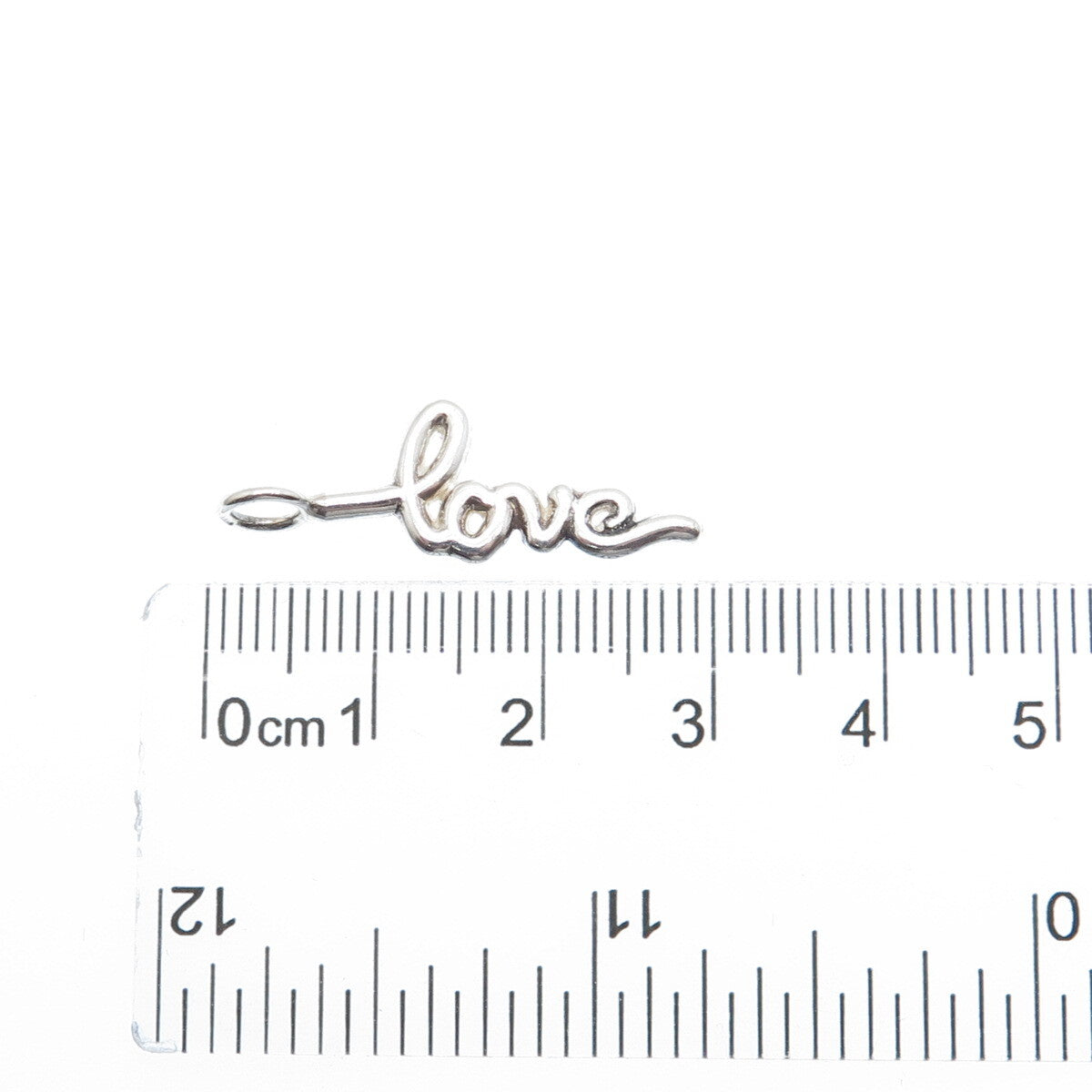 925 Sterling Silver Love Minimalist Charm Pendant