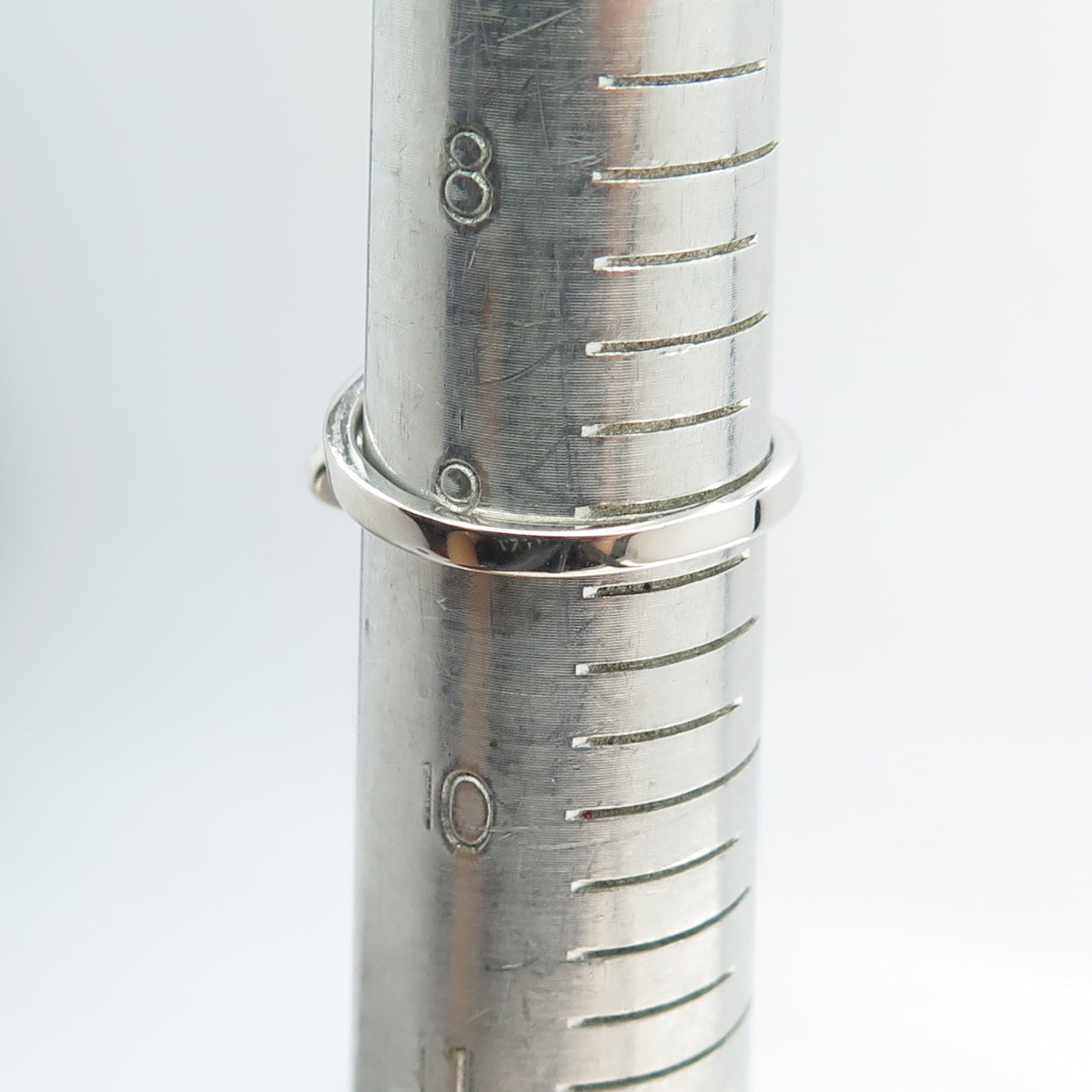 925 Sterling Silver Pave C Z Couple of Butterflies Ring Size 9.25