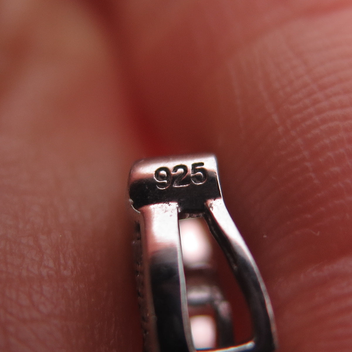 925 Sterling Silver Round-Cut Black & White C Z Dolphin Mini Slide Pendant