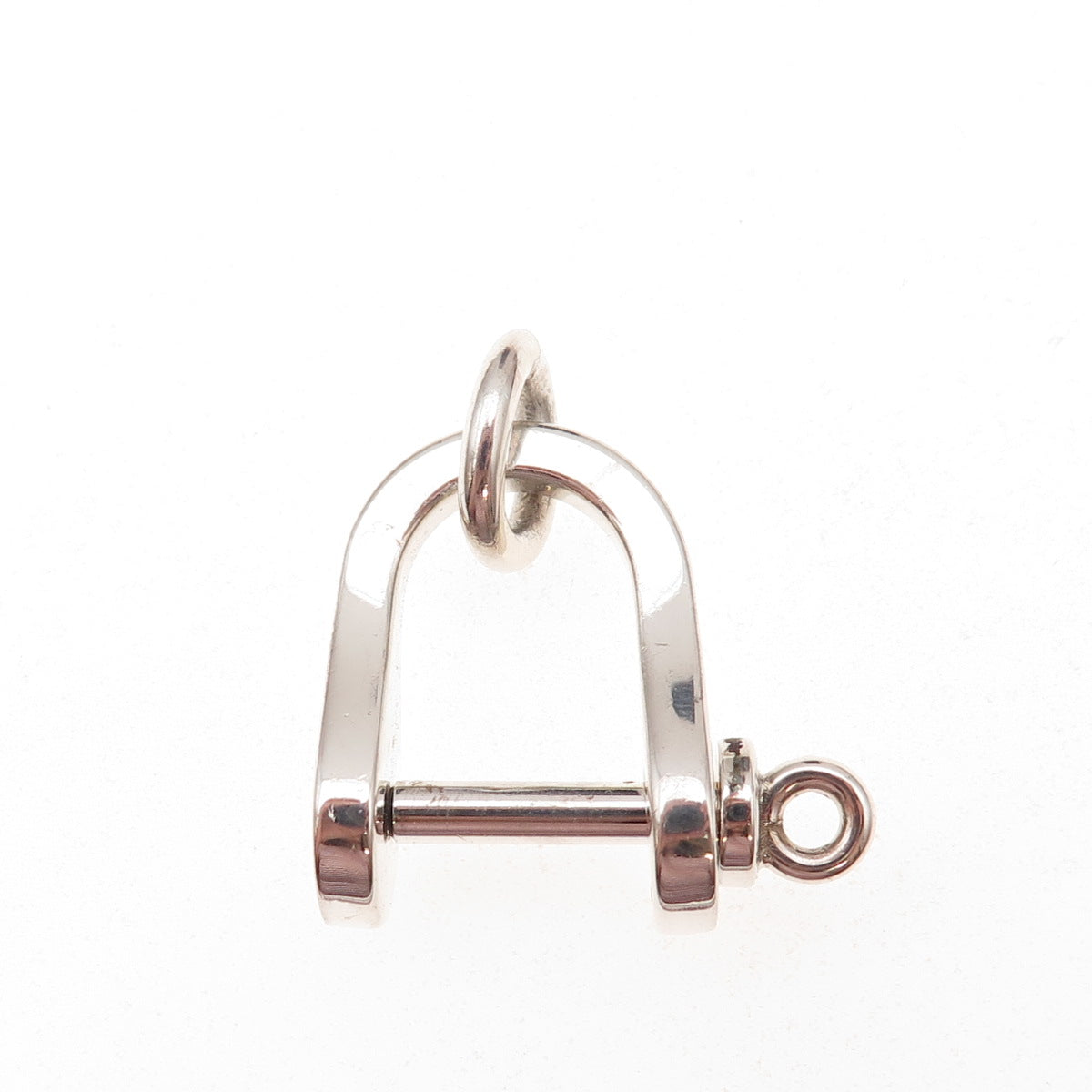 Tiffany & Co. 925 Sterling Silver Vintage Horseshoe Key Chain Ring