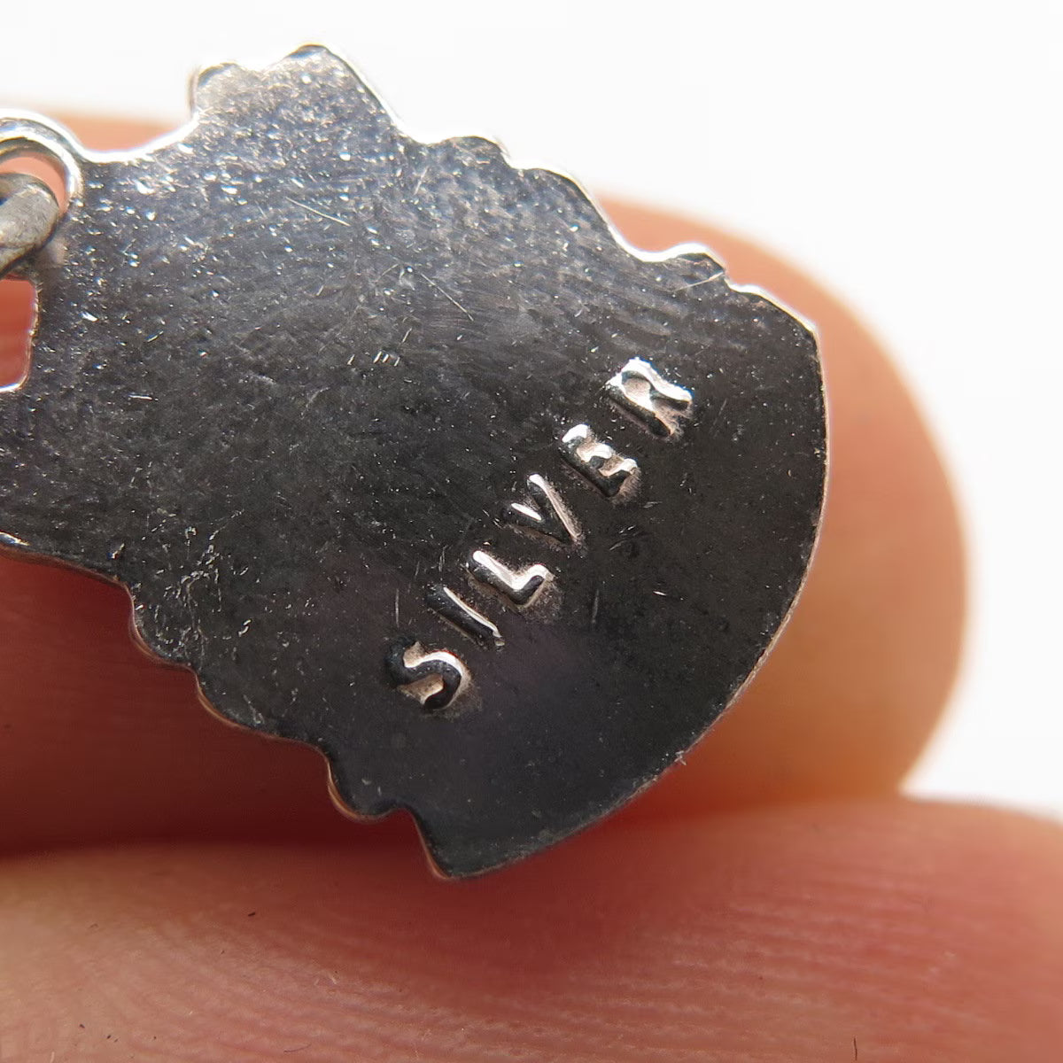 925 Sterling Silver Vintage Enamel "Bournemouth" Coat of Arms Charm Pendant