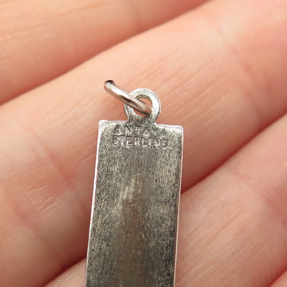 925 Sterling Silver Vintage Antaya "Bridesmaid" Cross Pendant