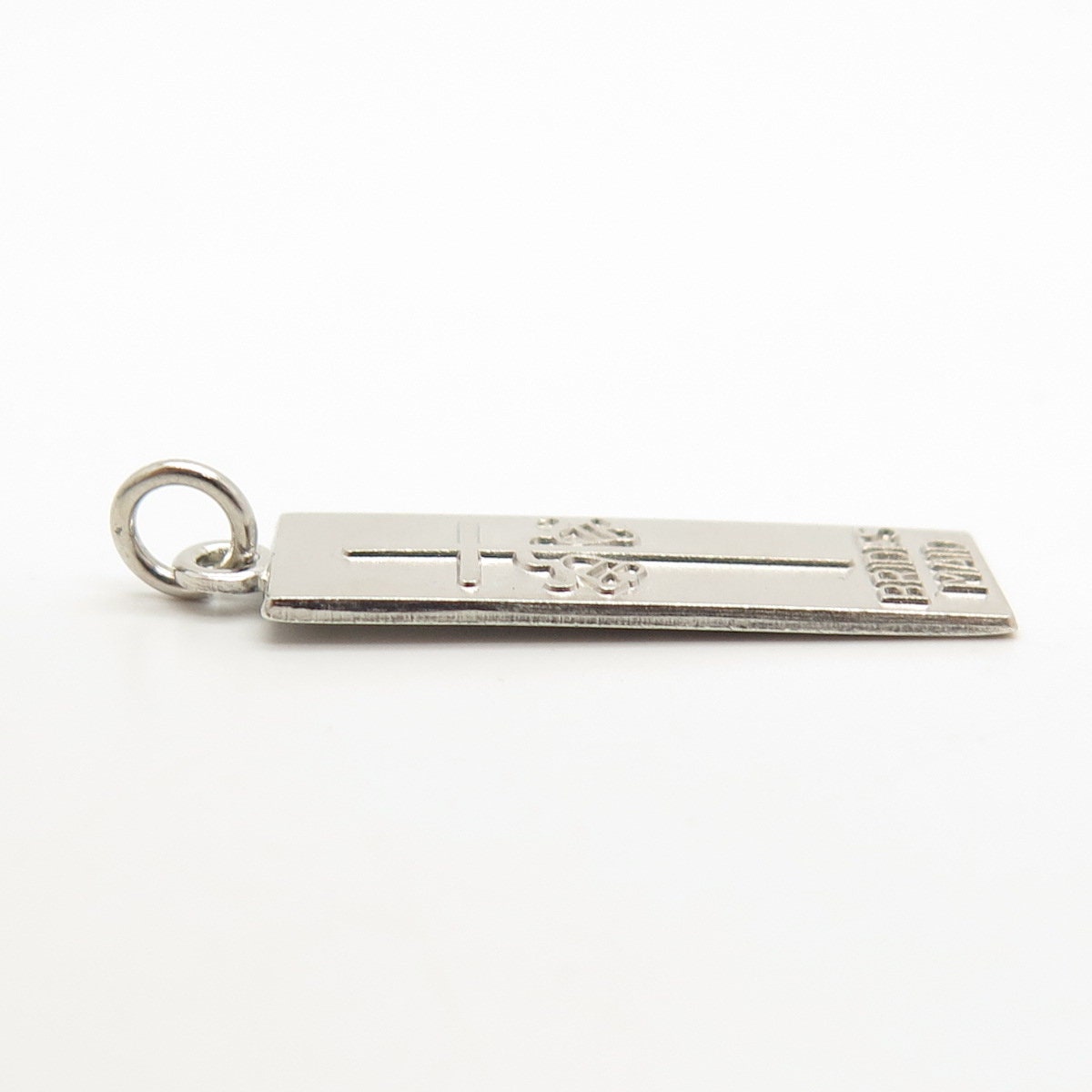 925 Sterling Silver Vintage Antaya "Bridesmaid" Cross Pendant