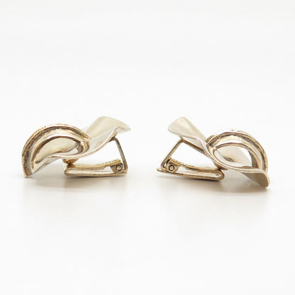 925 Sterling Silver Gold Plated Antique Circle Cufflinks