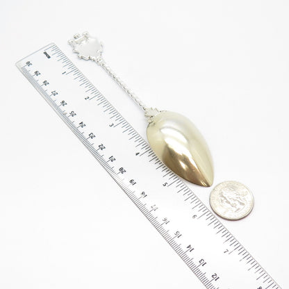 925 Sterling Silver 2-Tone Antique 1891 "Pittsburgh Fort Pitt" Spoon