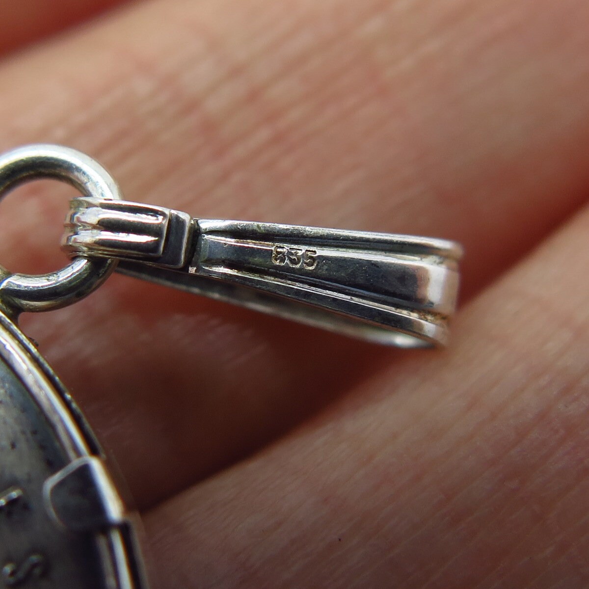 835 Silver Vintage Kempten Germany Allaguer Festwoche Medal Pendant