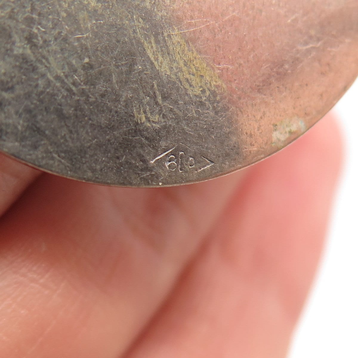 800 Silver Vintage "Quinta Silvia Don Torcuato" Chain Key Ring