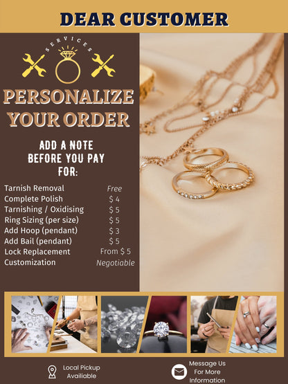 925 Sterling Silver Antique White Topaz & Melanite Gem Statement Ring Size 10.25