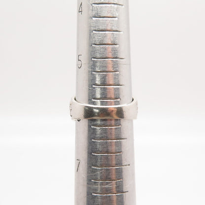 925 Sterling Silver / 12K Gold Vintage Leaf & Berries Ring Size 6