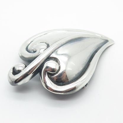 925 Sterling Silver Vintage Pepper Pin Brooch