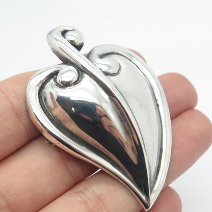 925 Sterling Silver Vintage Pepper Pin Brooch