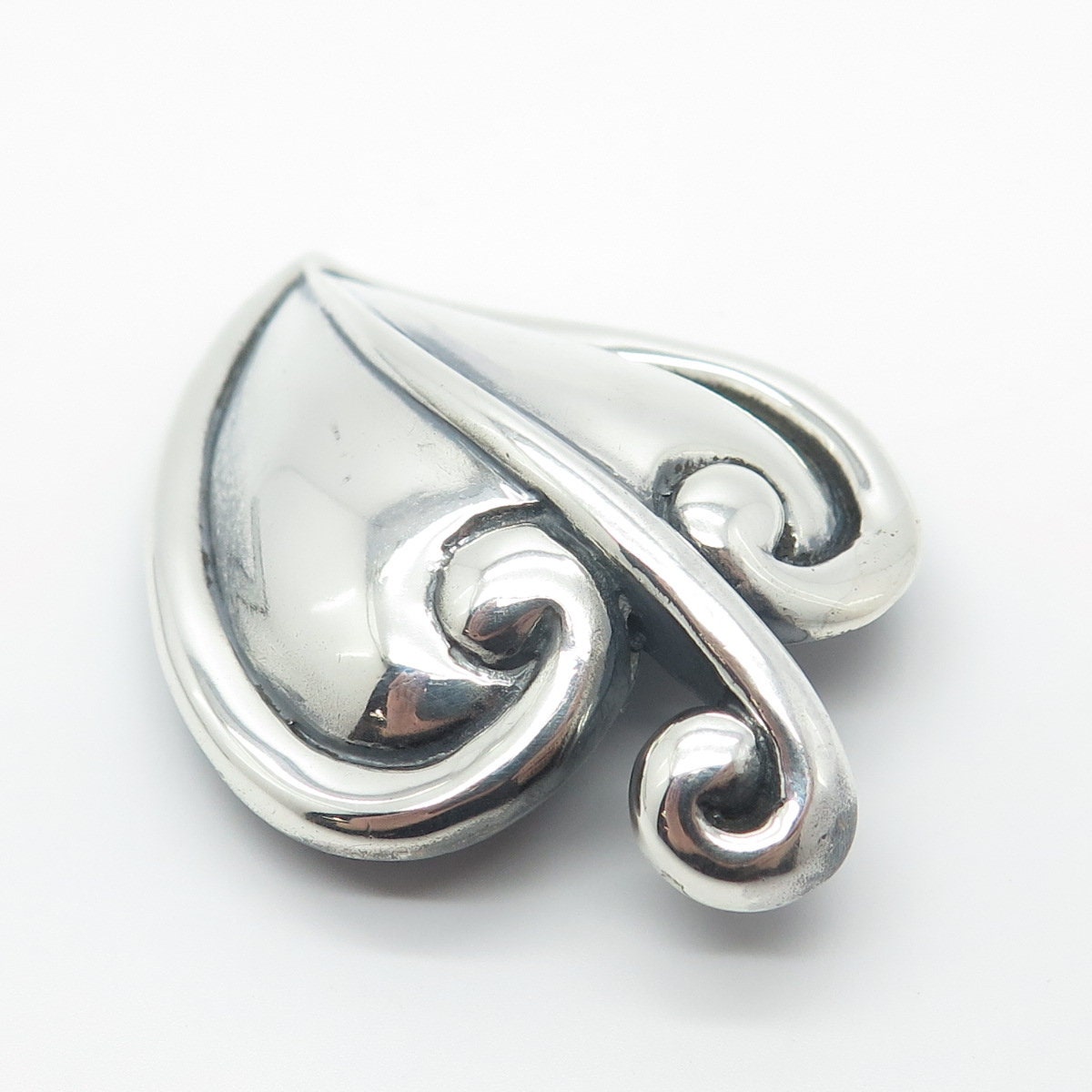 925 Sterling Silver Vintage Pepper Pin Brooch