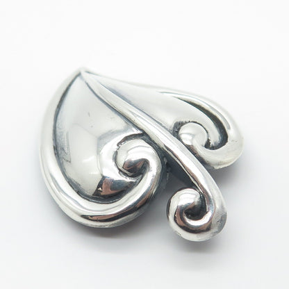 925 Sterling Silver Vintage Pepper Pin Brooch