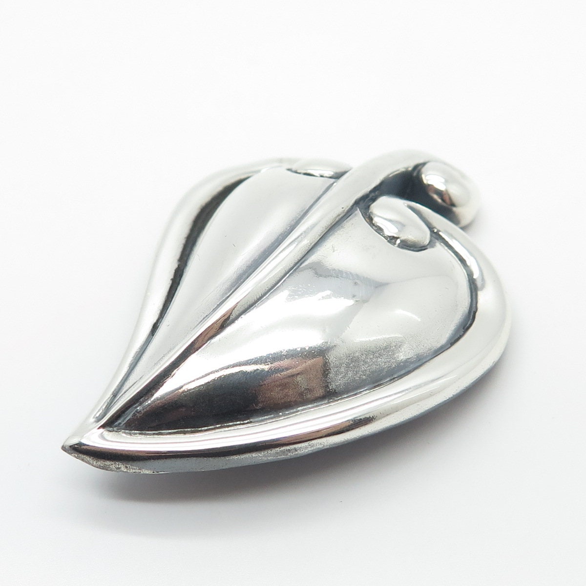 925 Sterling Silver Vintage Pepper Pin Brooch