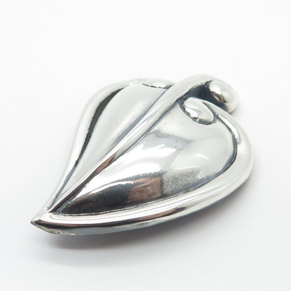 925 Sterling Silver Vintage Pepper Pin Brooch