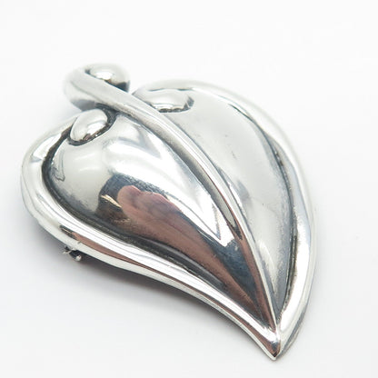925 Sterling Silver Vintage Pepper Pin Brooch