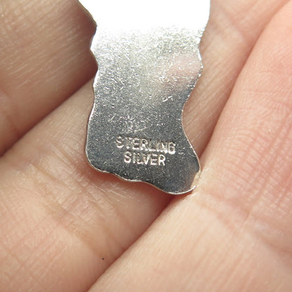 925 Sterling Silver Vintage "Grand Bahama" Island Pendant