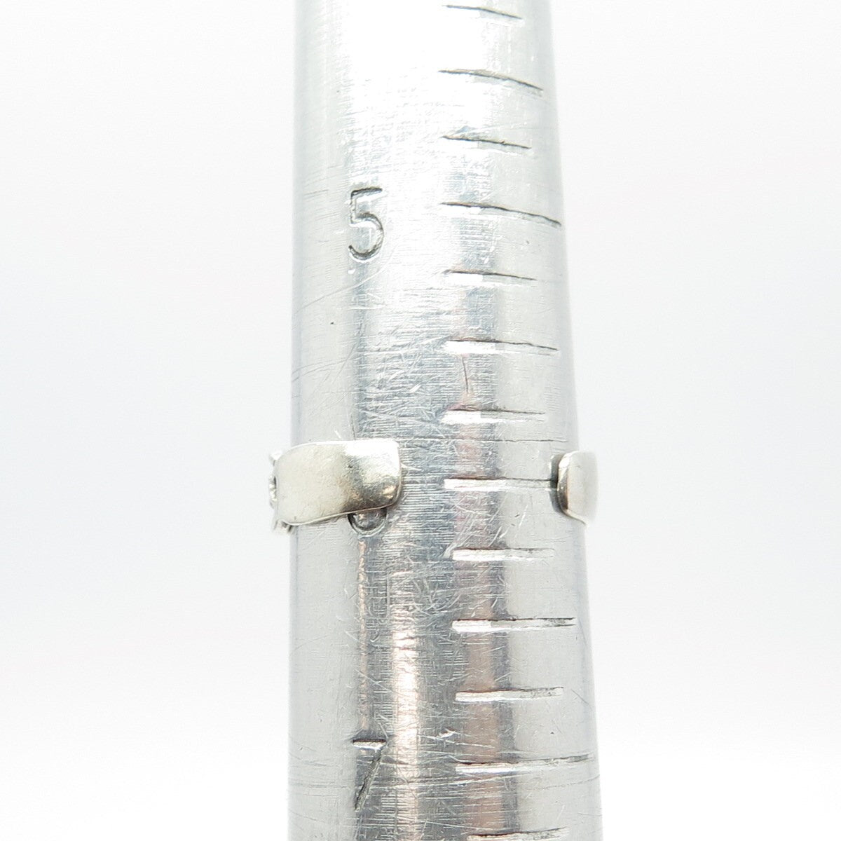 925 Sterling Silver Vintage Celtic Adjustable Ring Size 6