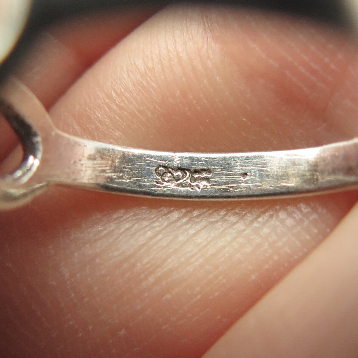 925 Sterling Silver Vintage Infinity Ring Size 7.75