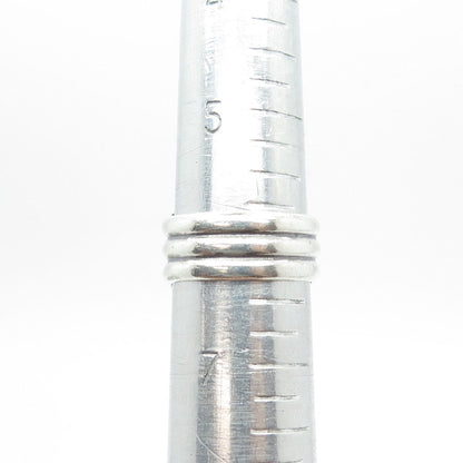 925 Sterling Silver Old Pawn Southwestern Malachite Statement Ring Size 6.25