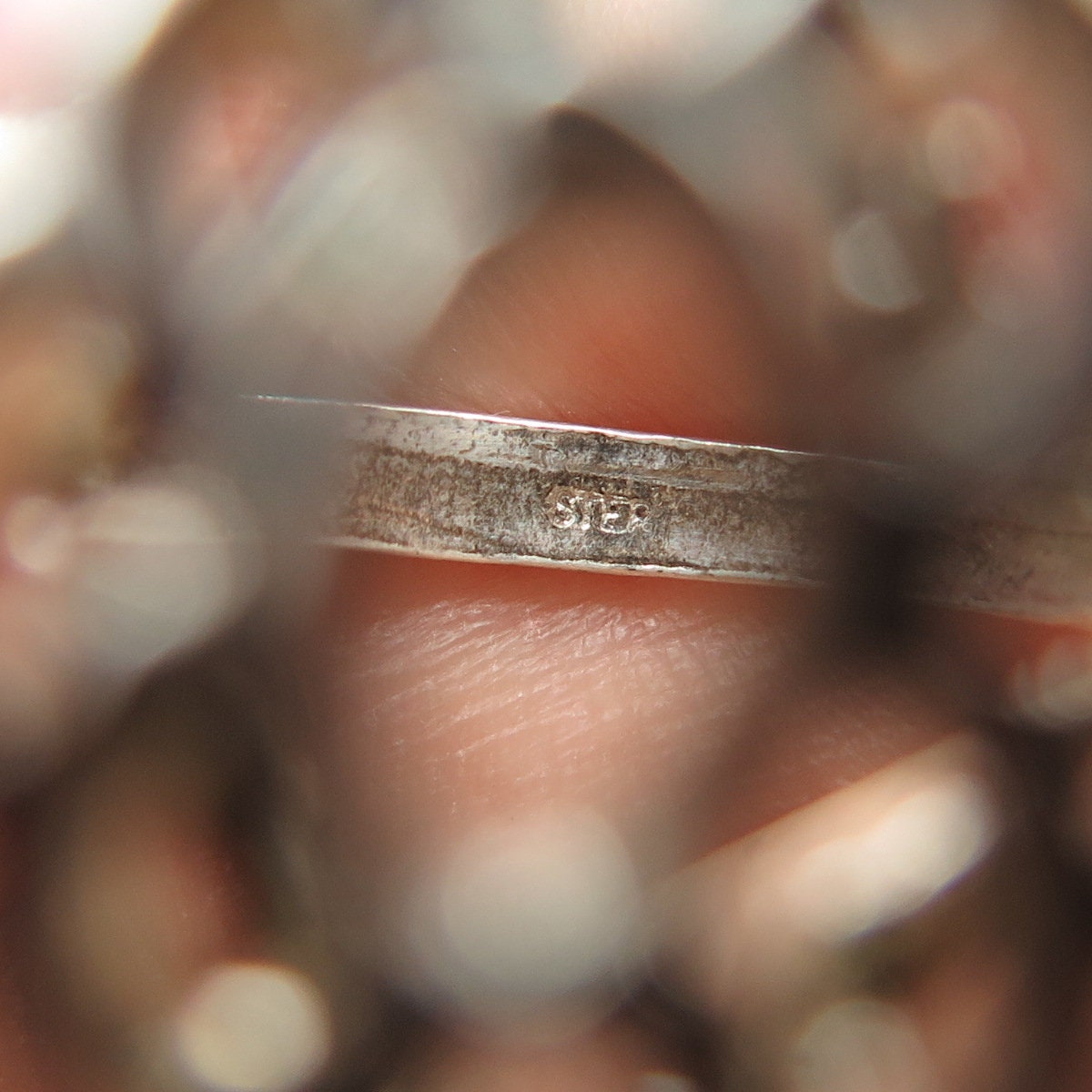 925 Sterling Silver Vintage Celtic Ring Size 6