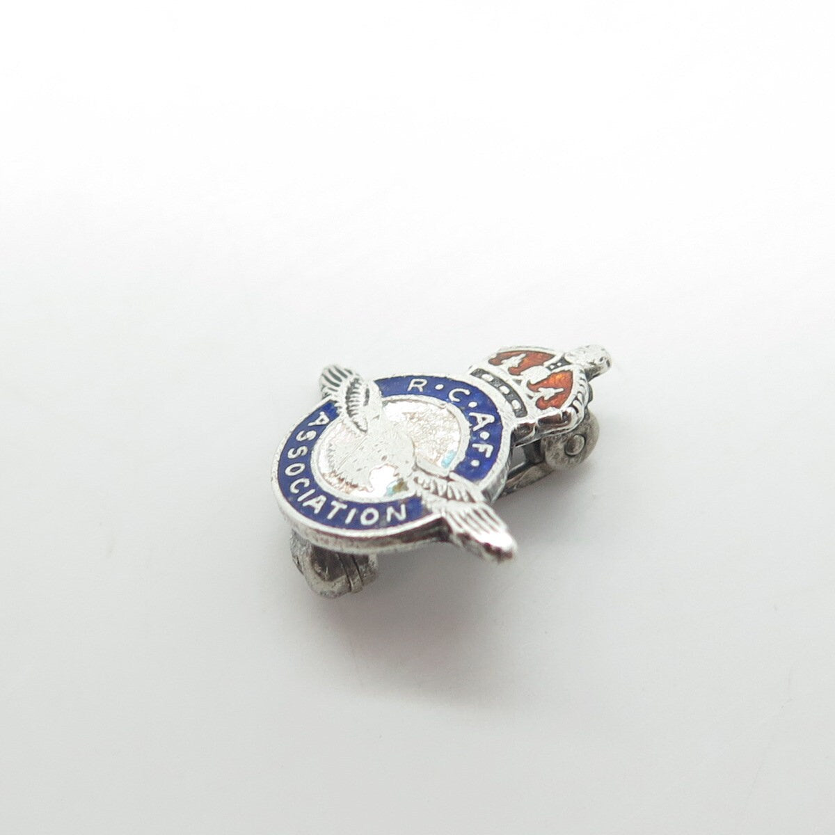 BMCO 925 Sterling Silver Vintage Royal Canadian Air Force Association Pin Brooch