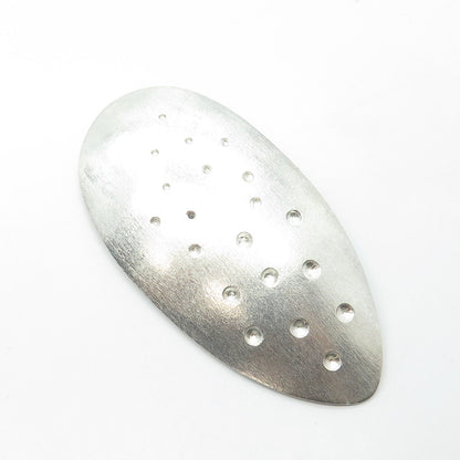 MARGO 925 Sterling Silver Vintage Modernist Mirage Pendant