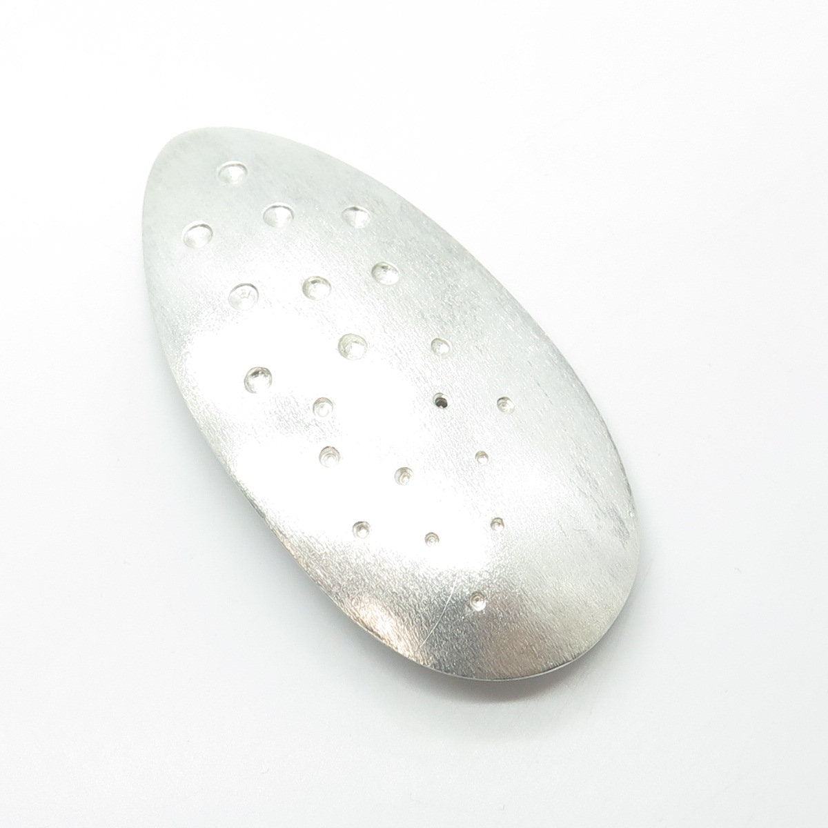 MARGO 925 Sterling Silver Vintage Modernist Mirage Pendant