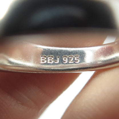 925 Sterling Silver Heart-Cut White C Z Engagement Ring Size 6.75