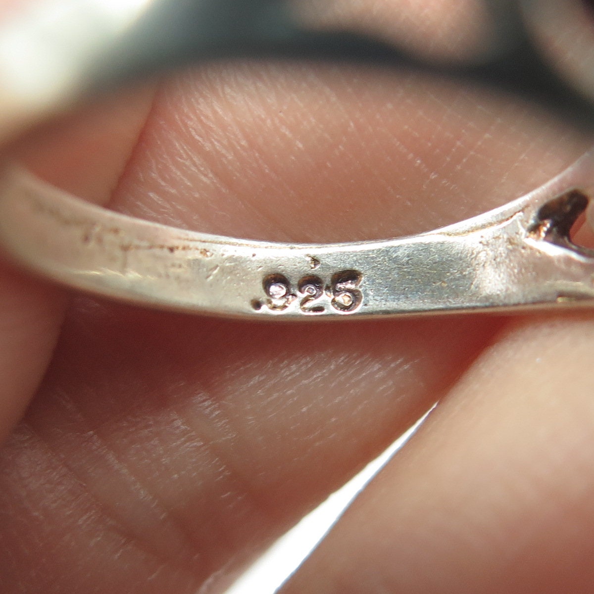 925 Sterling Silver Vintage Celtic Knot Ring Size 7