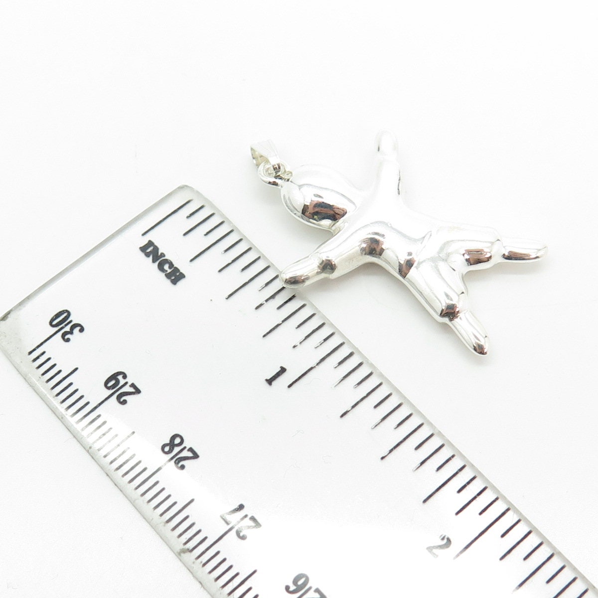 925 Sterling Silver Vintage Kids Memorial Pendant