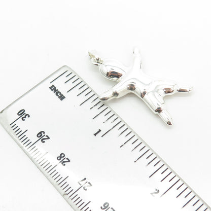 925 Sterling Silver Vintage Kids Memorial Pendant